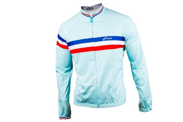 French Teal Blue Winter Jacket